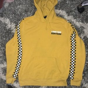 Mustard yellow rue 21 hoodie